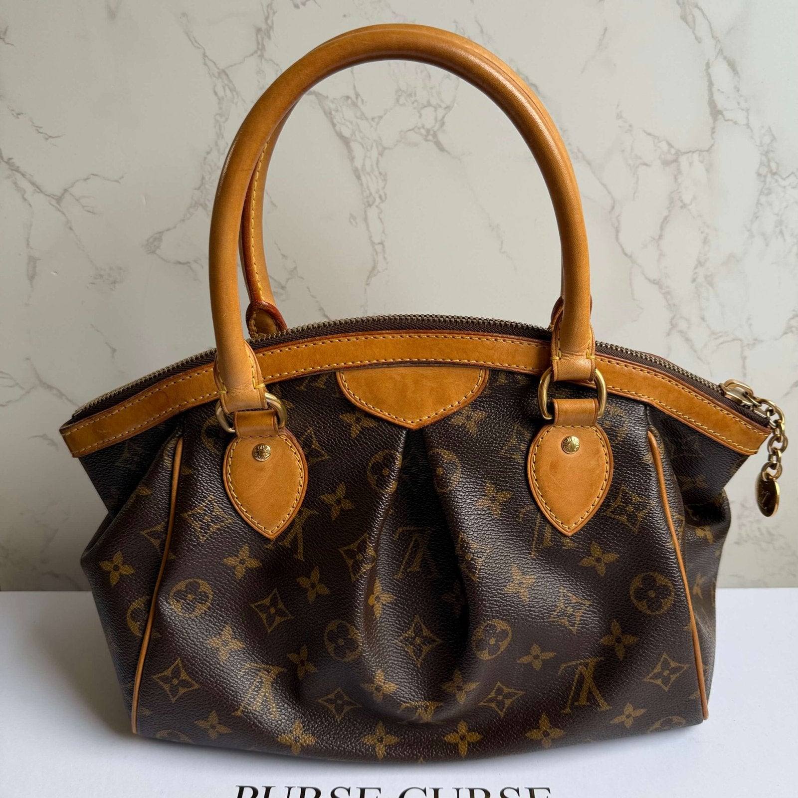 Back detail of Louis Vuitton Tivoli PM