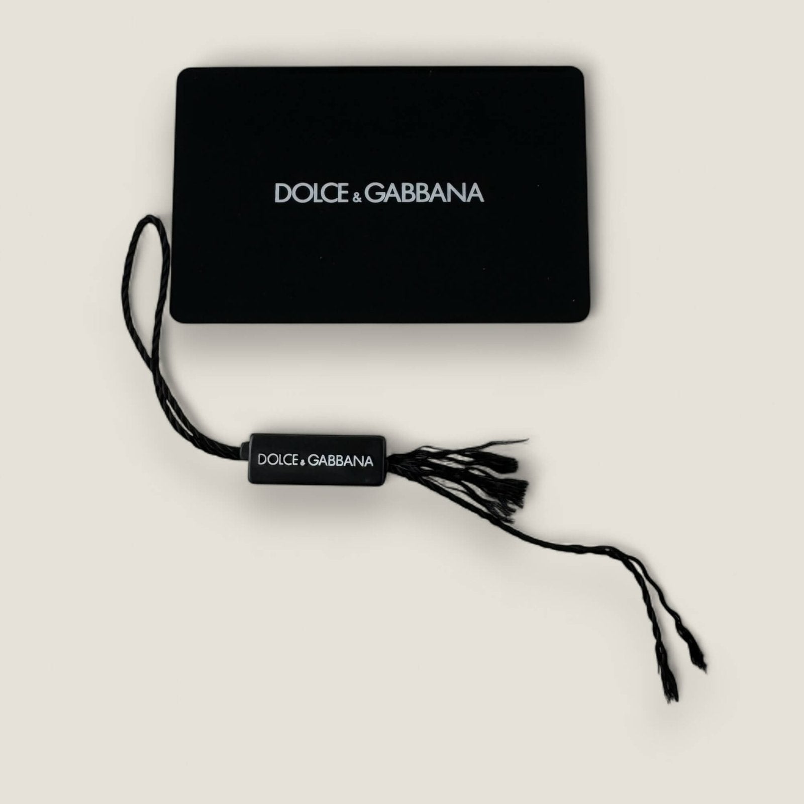 authenticity card Dolce & Gabbana