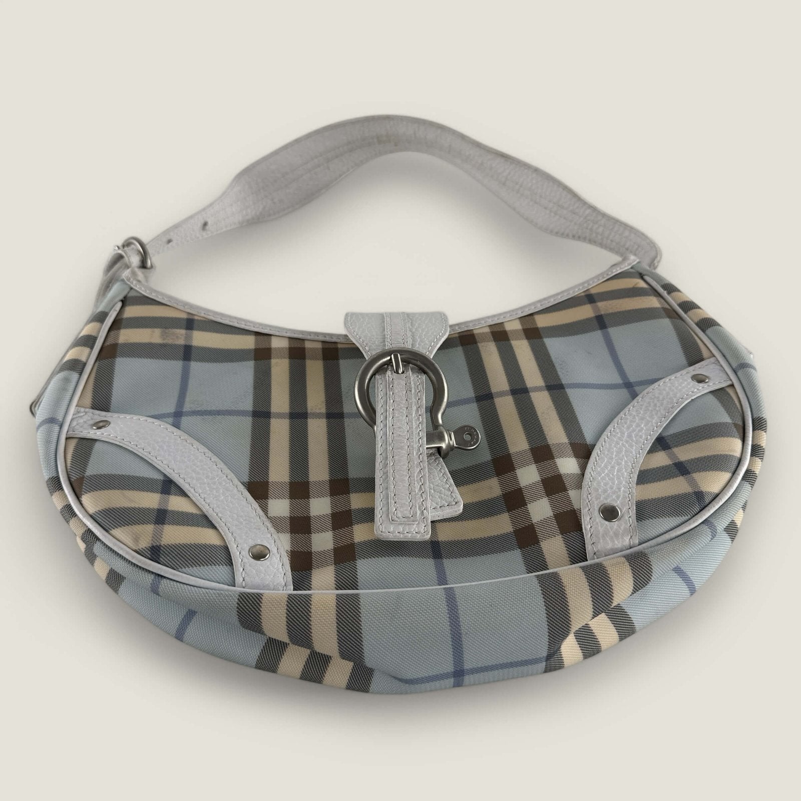 Authentic Burberry bag London Nova hobo bag