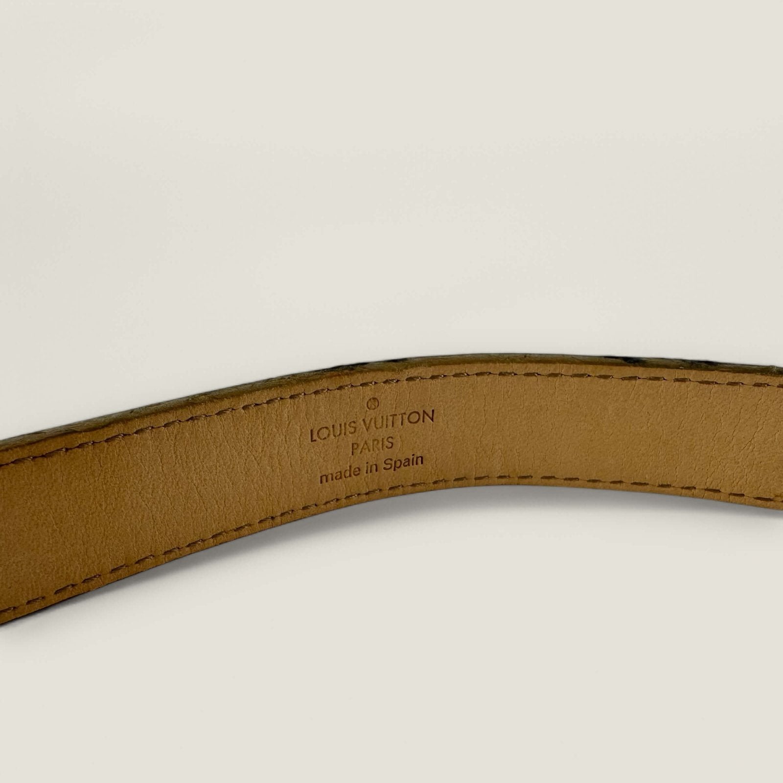 Authentic Louis Vuitton belt pre-owned