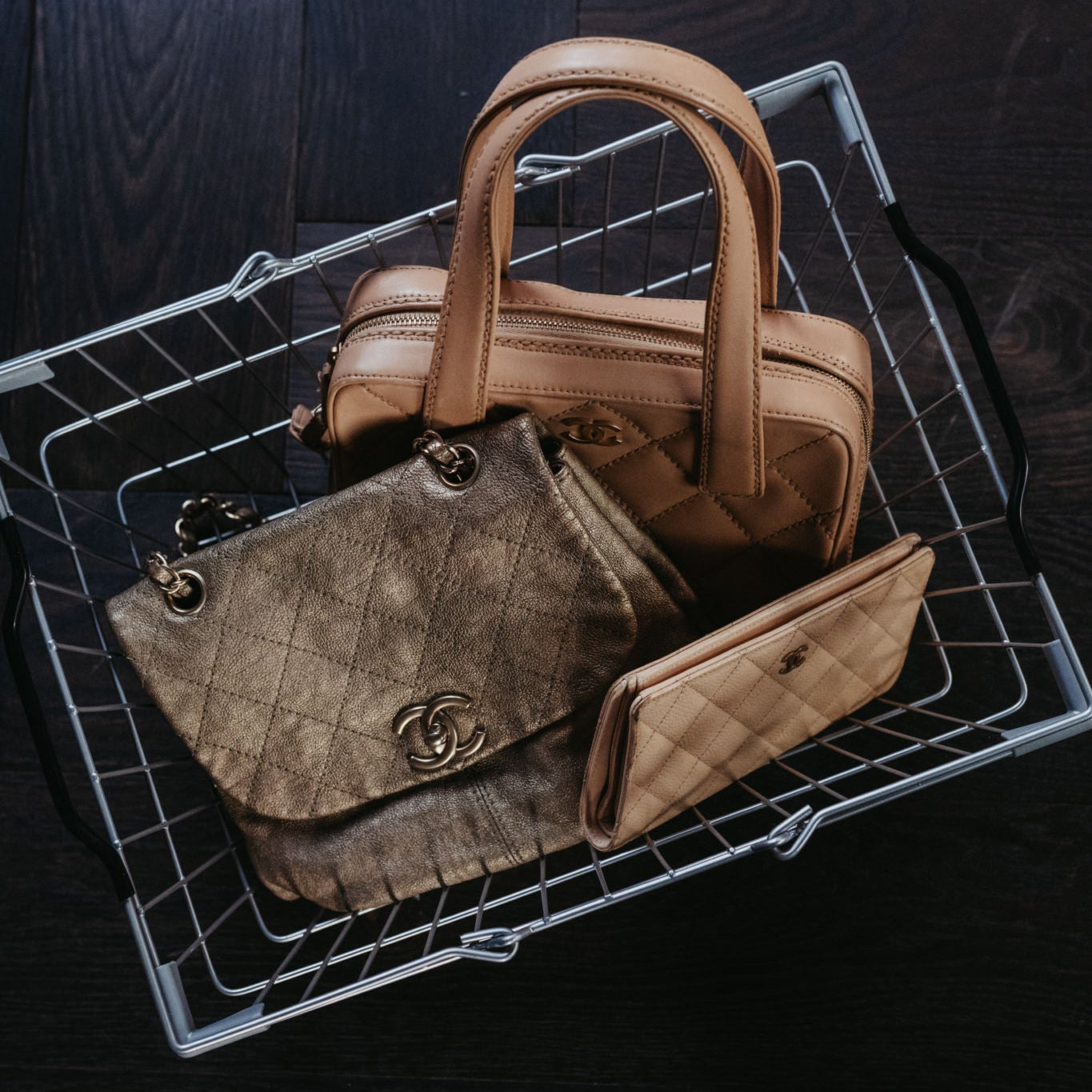 Authentic pre-owned designer bags Chanel
