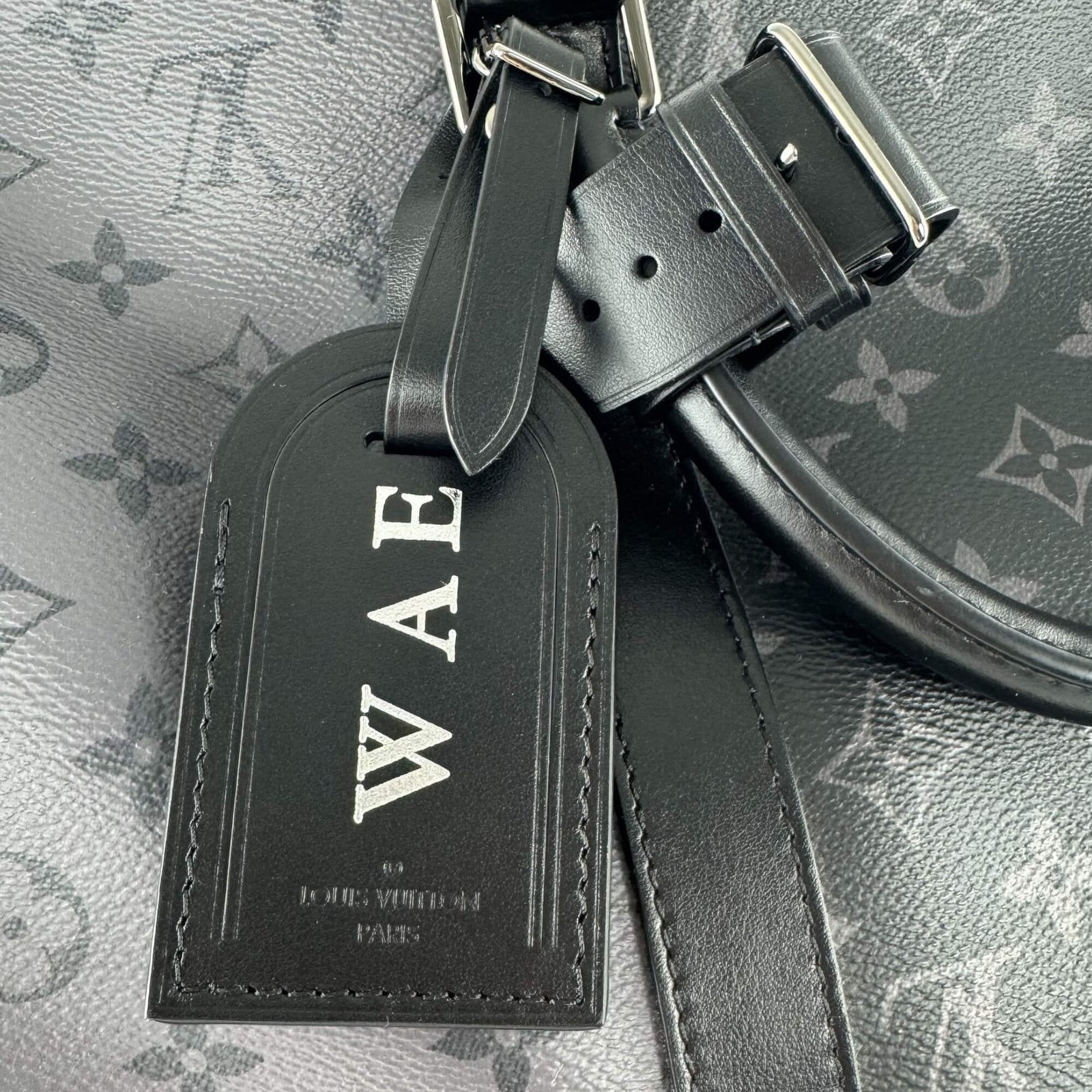 Bagagelabel Louis Vuitton Keepall Bandoulière 50