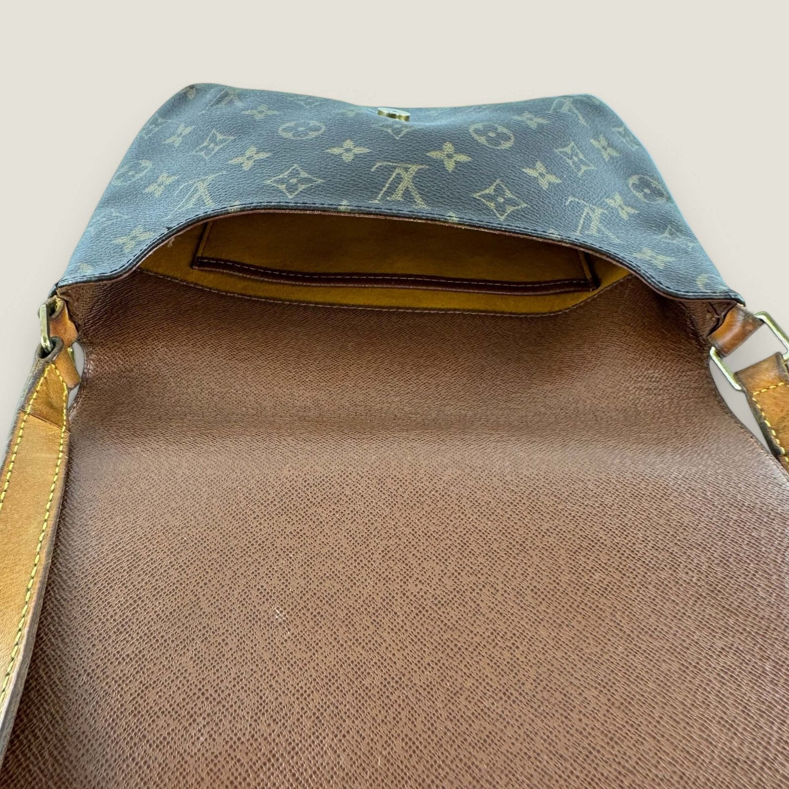 Interior authentic pre-owned Louis Vuitton bag