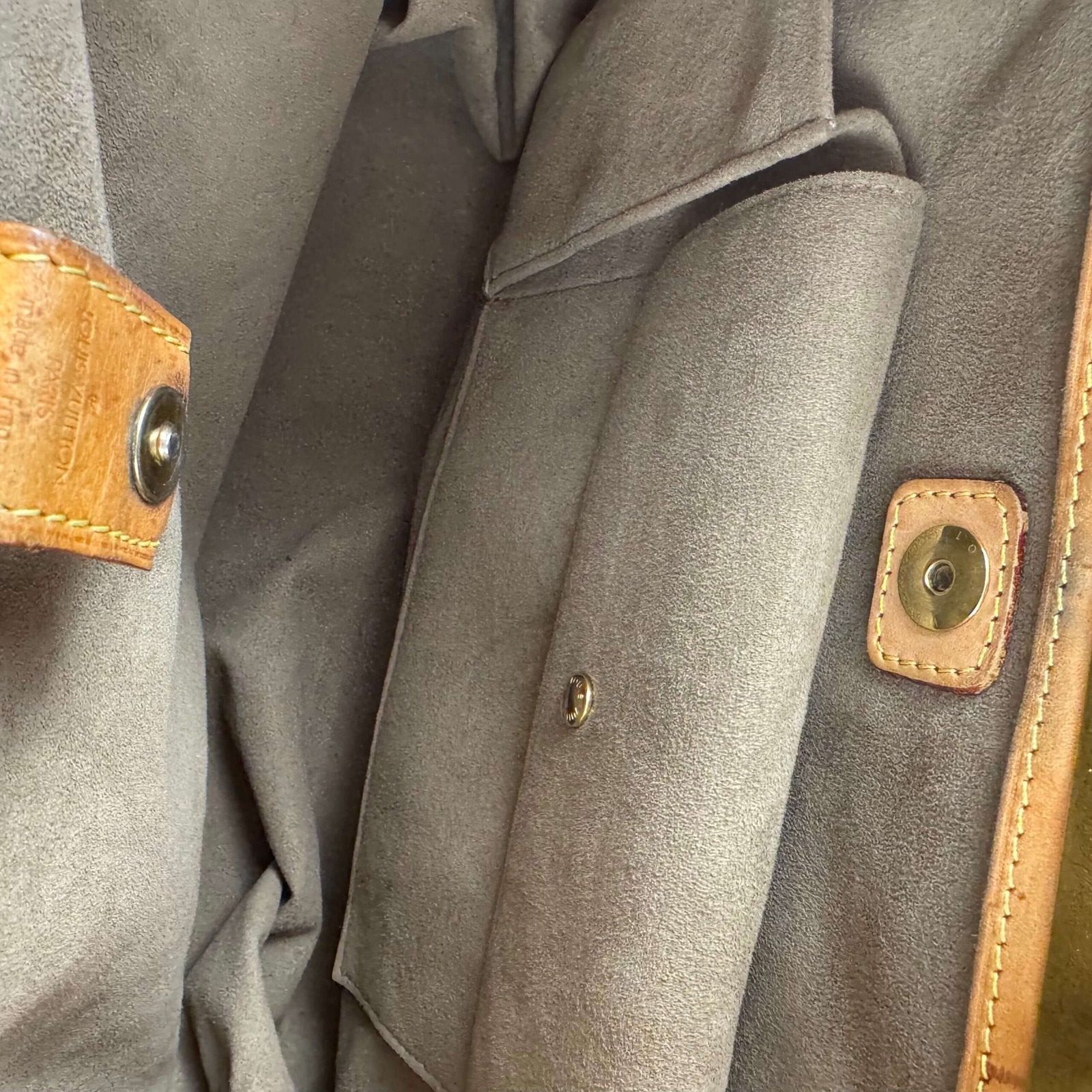 Binnenkant originele Louis Vuitton tas
