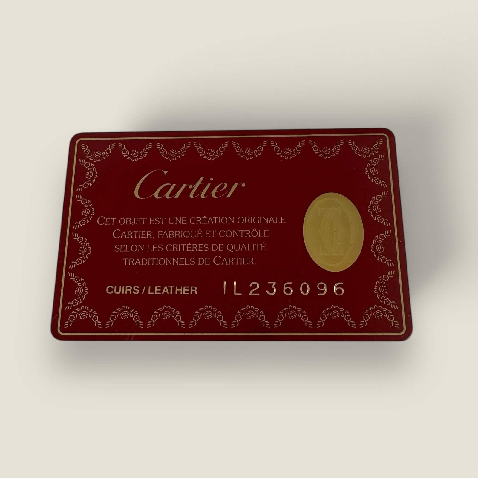 Pre-owned vintage Cartier Happy Birthday tas