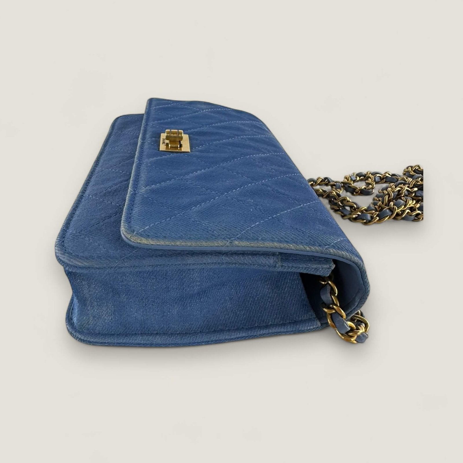 Chanel 2.55 denim WOC