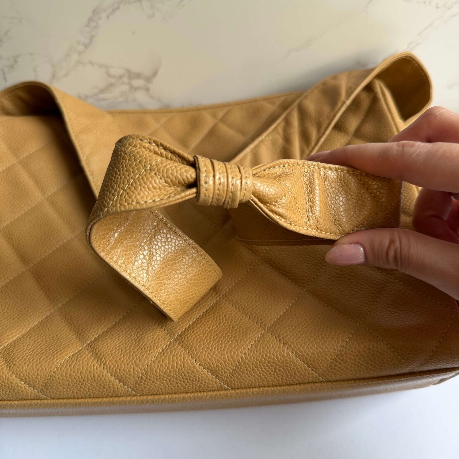 Chanel authentieke caviar camera bag vintage