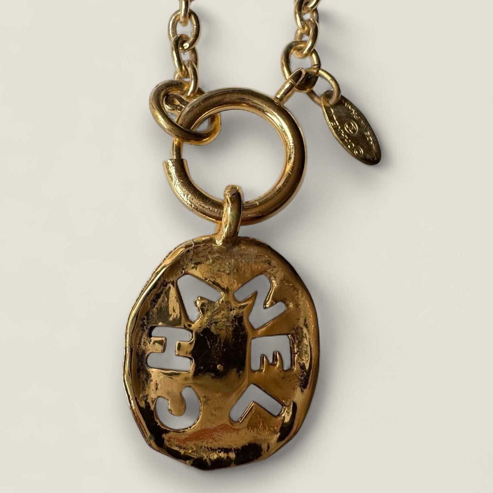 Chanel ketting 24k verguld authentiek