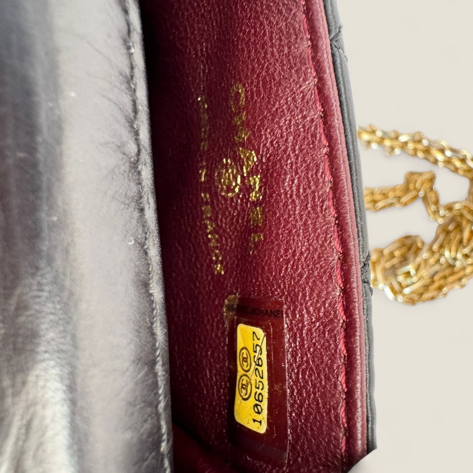Chanel serial number 2005 pre-loved