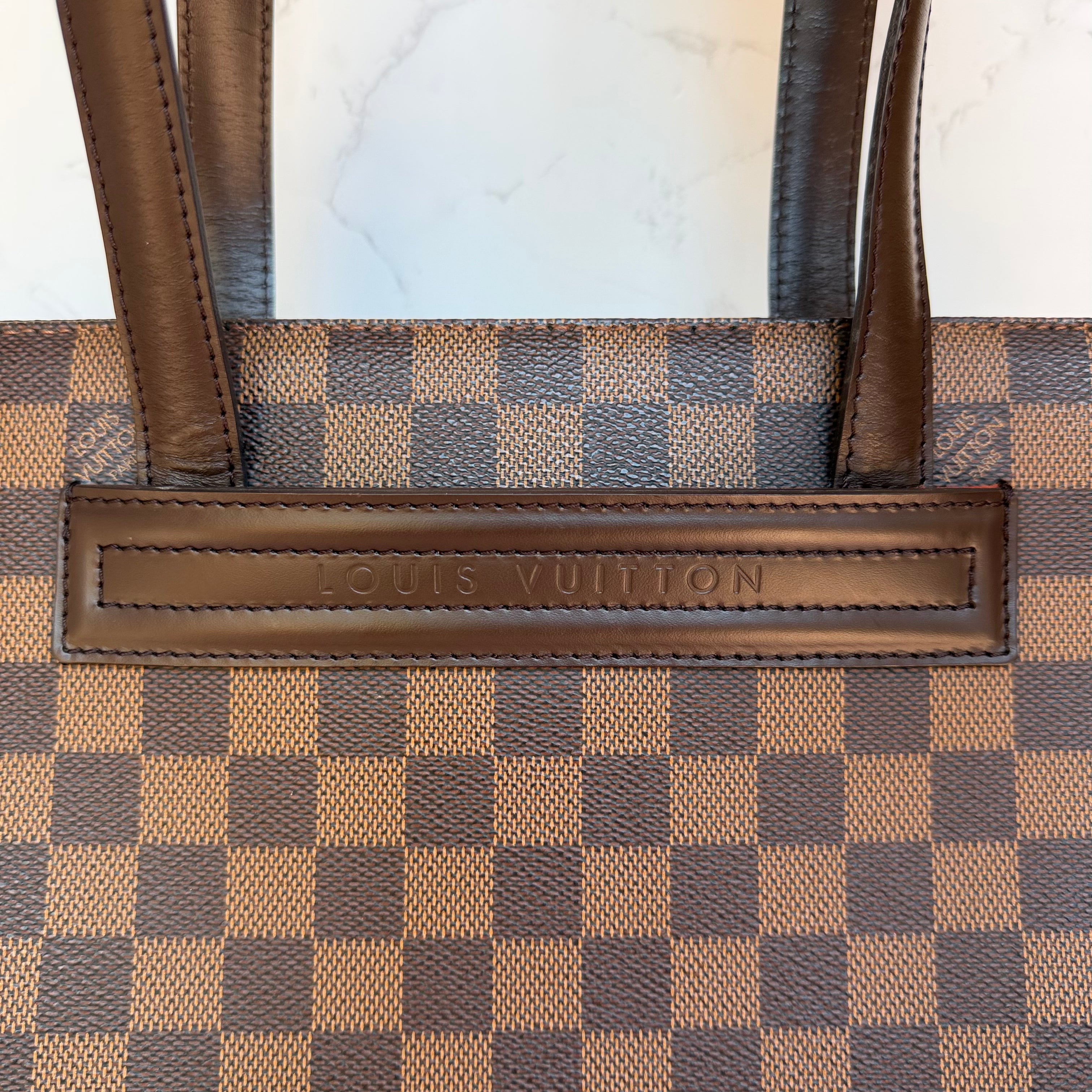Detail Louis Vuitton Parioli PM Damier Ebene