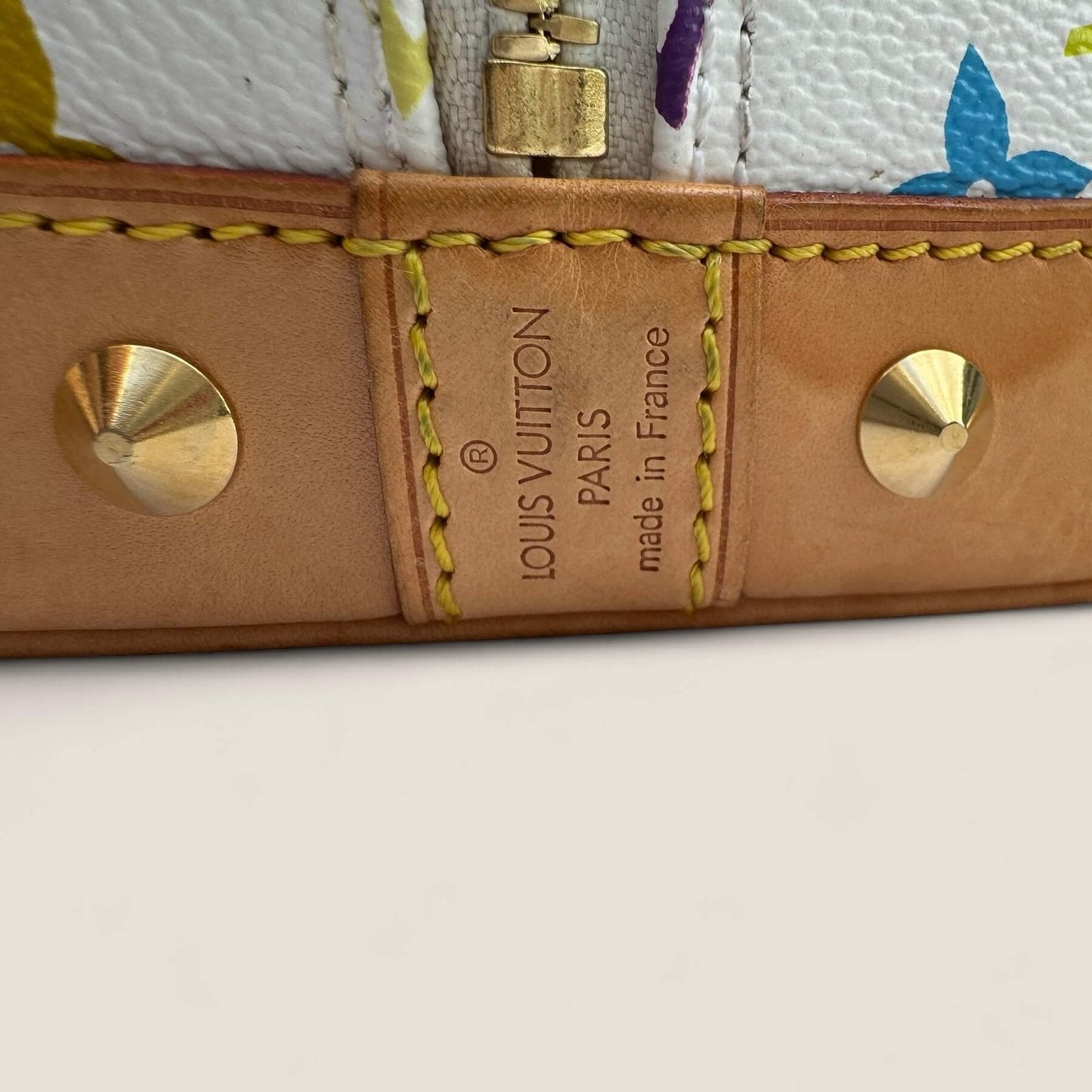 Details Louis Vuitton tas tweedehands designer