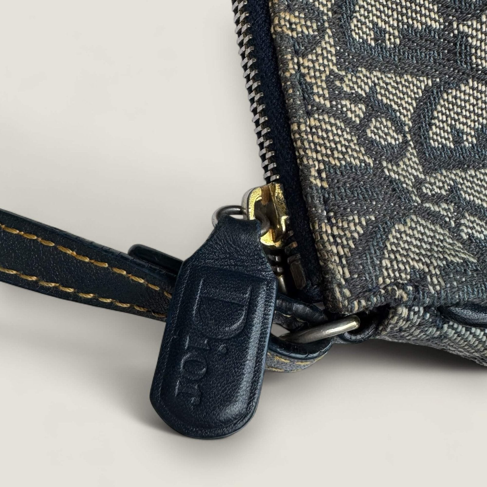 Dior Saddle Bag with Gold Hardware