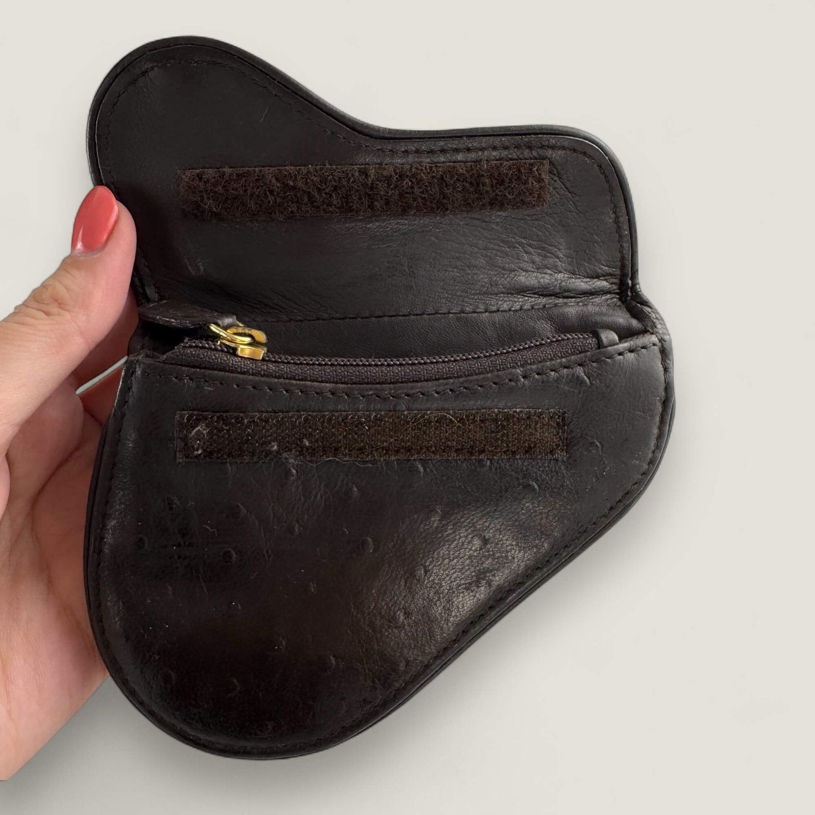 Dior saddle wallet