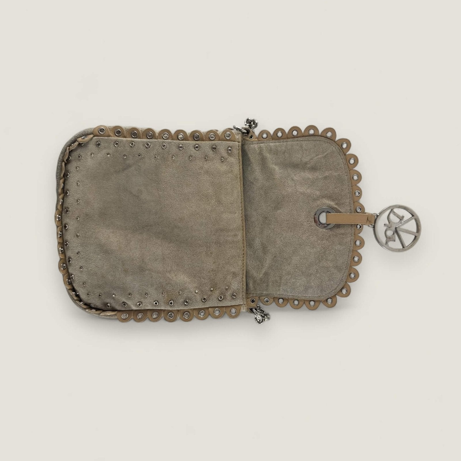 Dior suede bag 2004 Hippie style