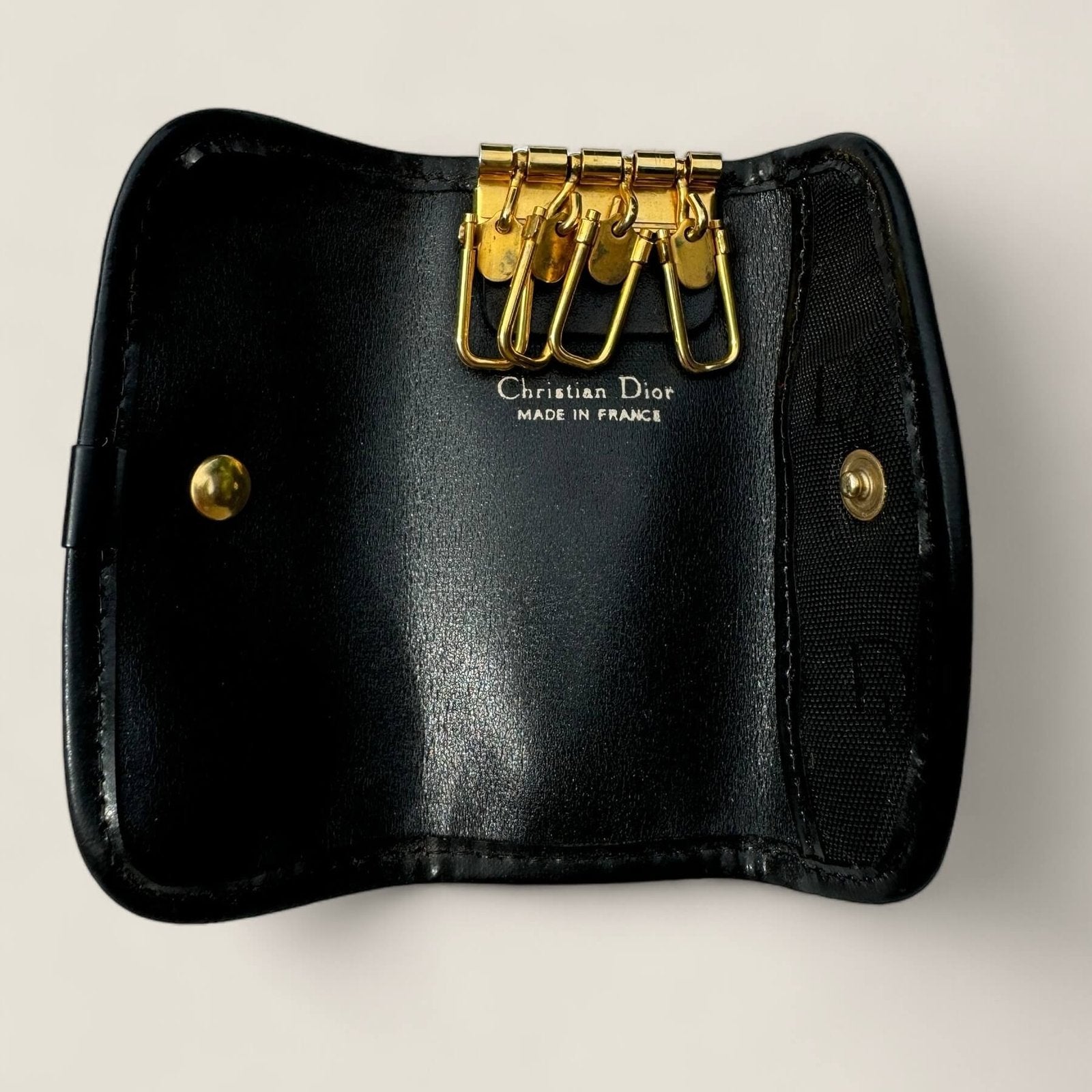 Pre-owned key holder Christian Dior