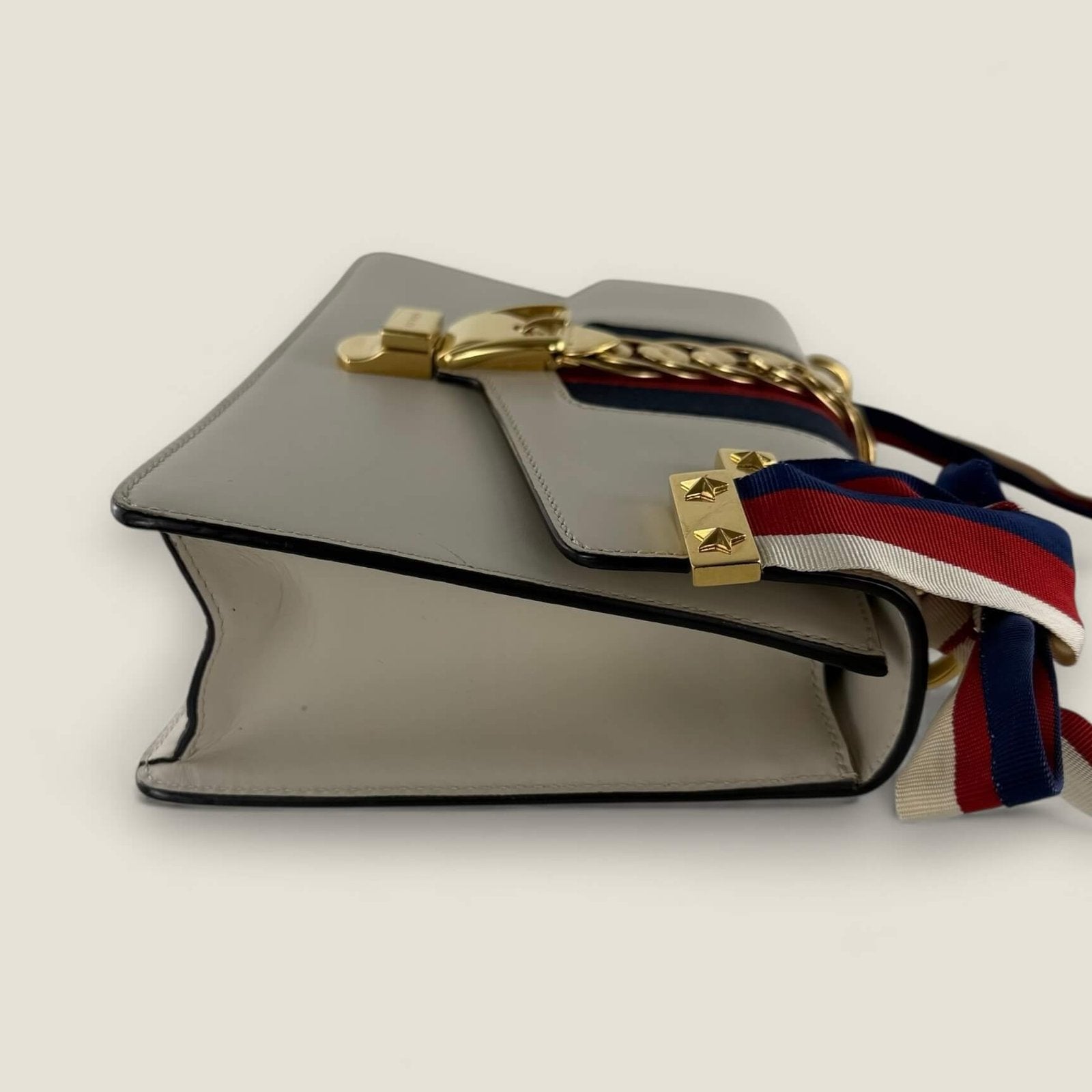 Gucci Sylvie designer tas wit
