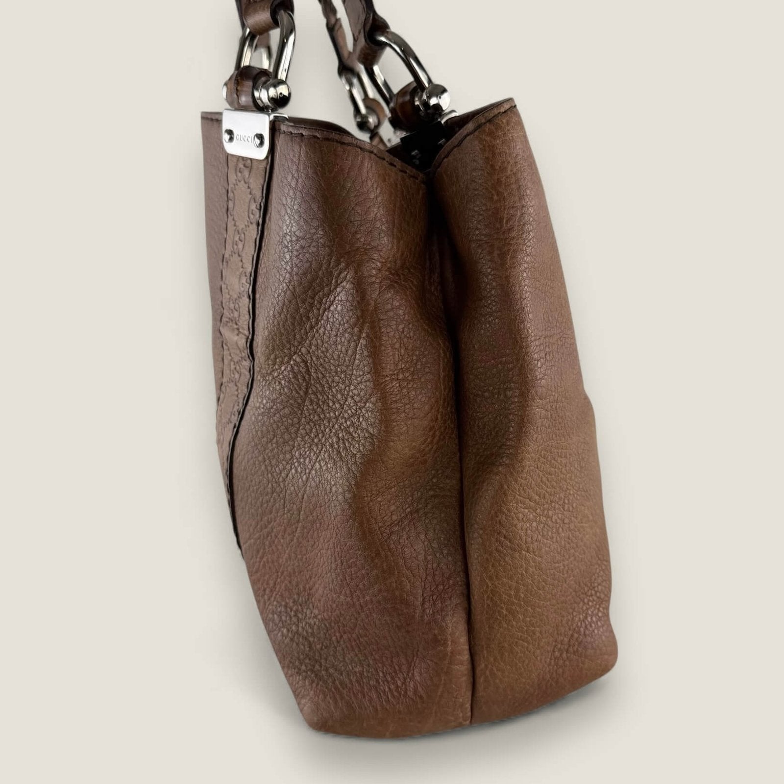 Gucci bamboo libeccio classic designer bag