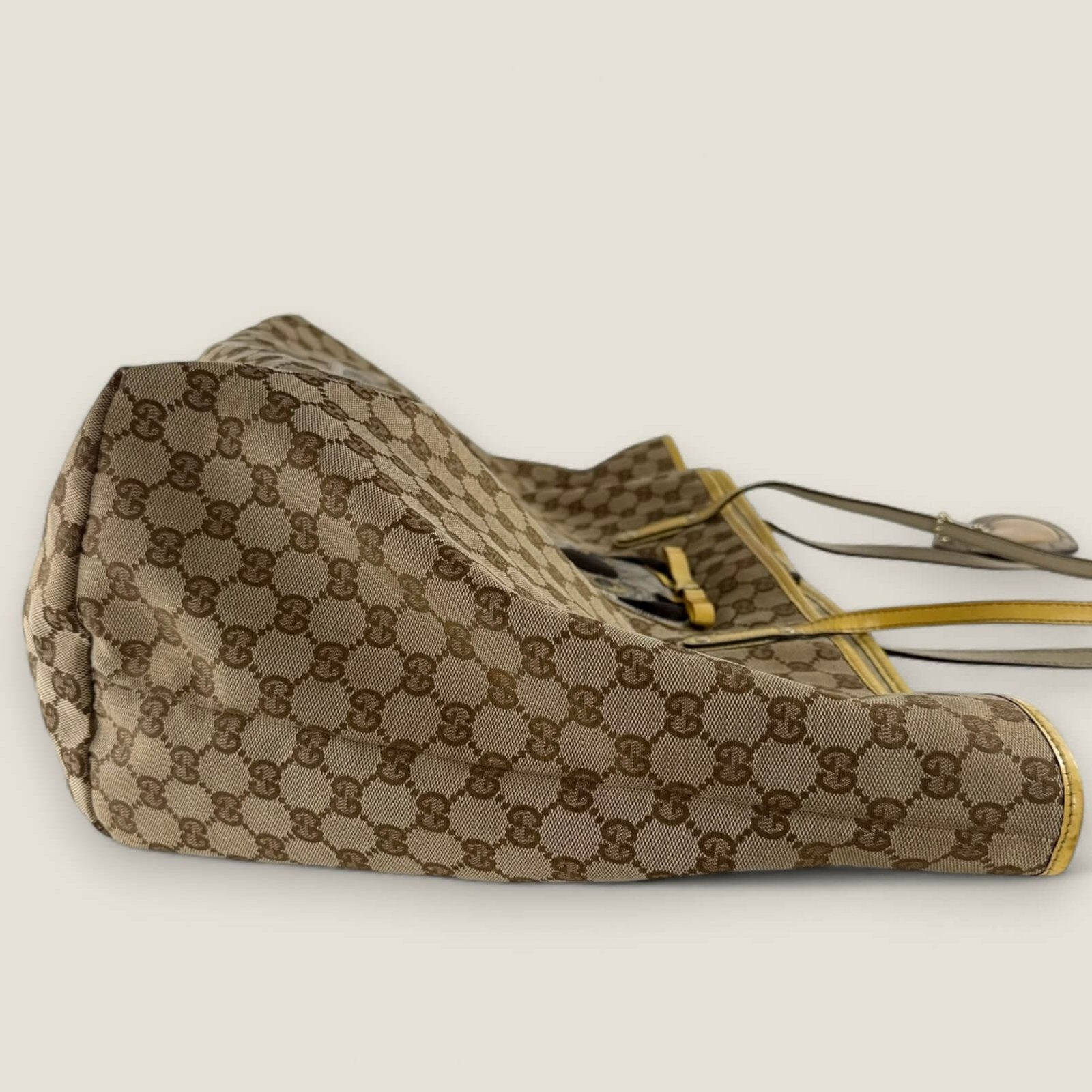 Gucci pre owned pug dog tote bag zeldzaam