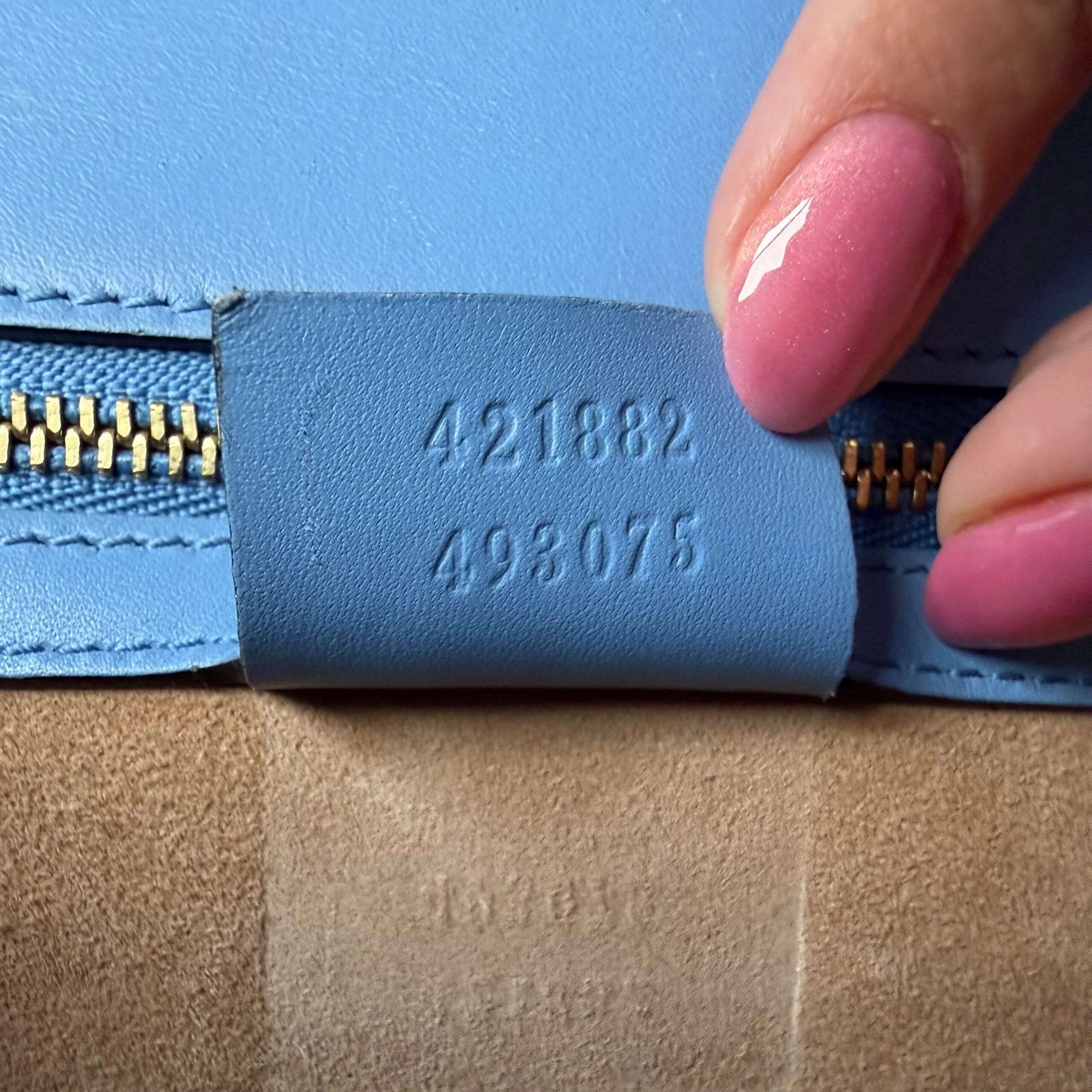Gucci serienummer originele preloved designer tas