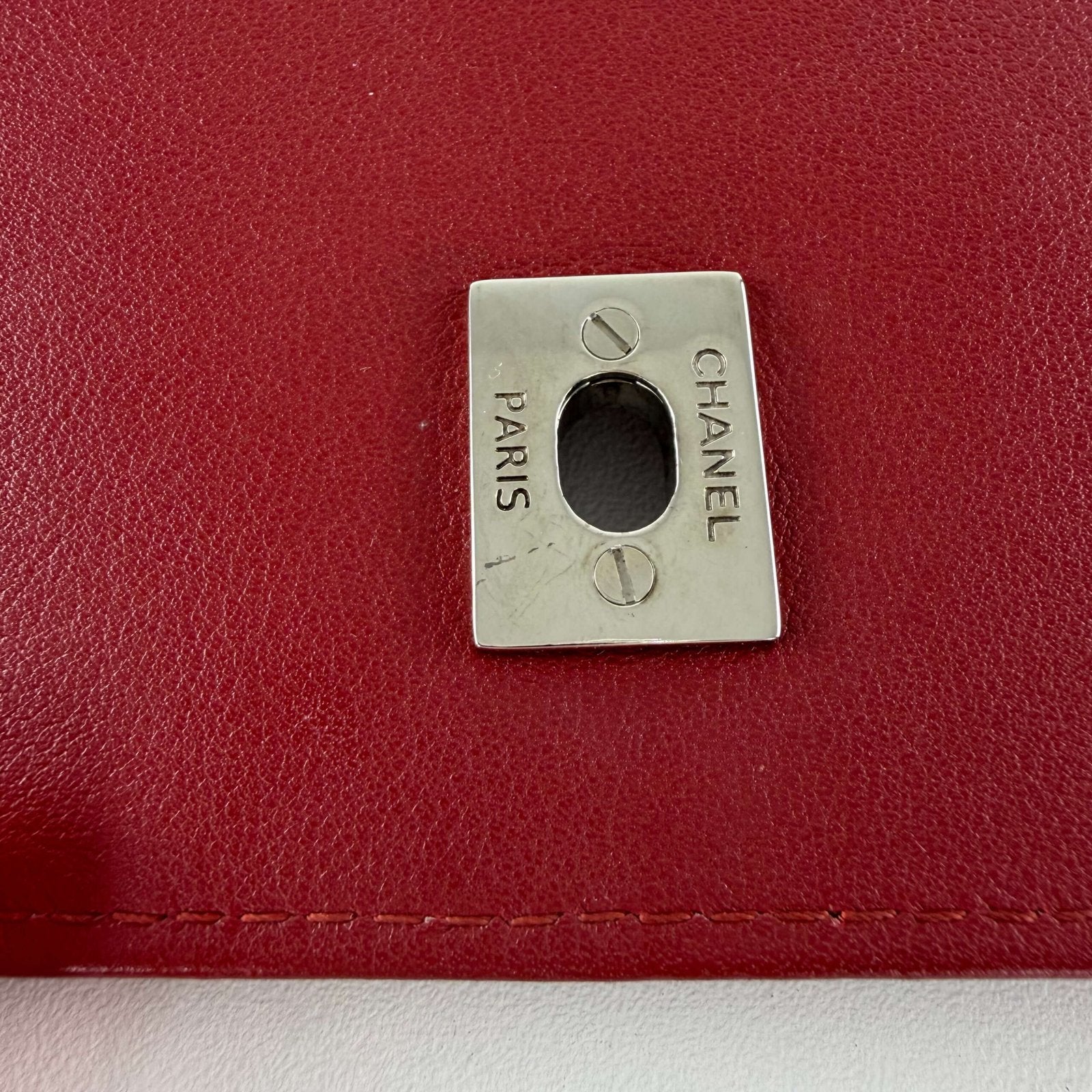 Hardware detail authentieke Chanel tas