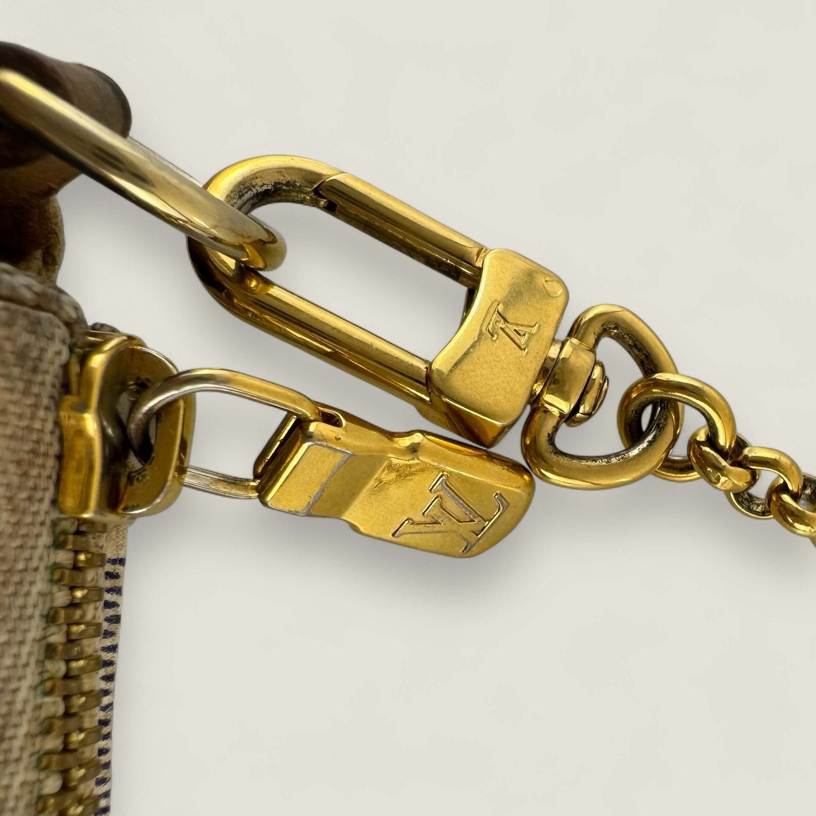 Hardware goud Louis Vuitton clutch 2014