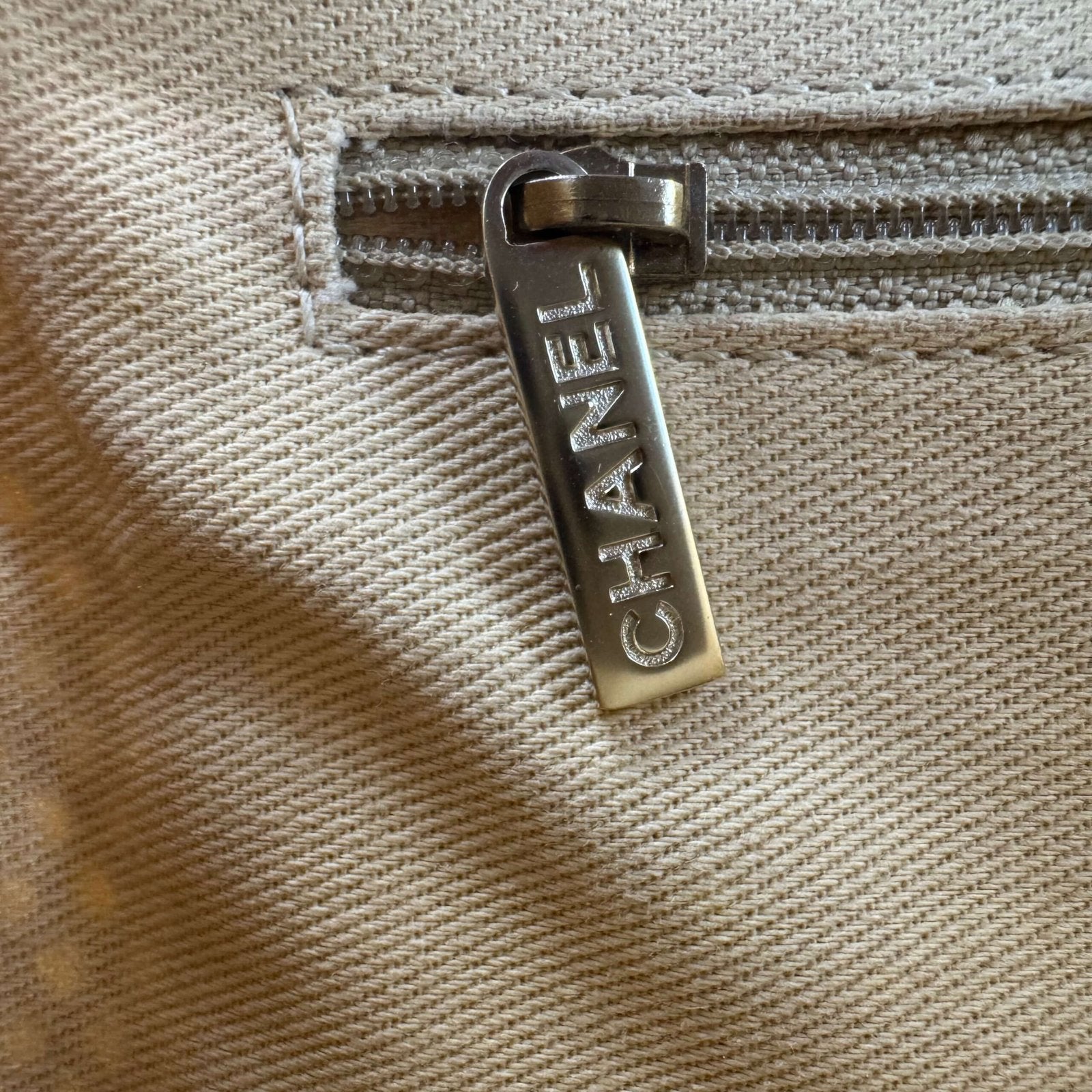 Hardware rits Chanel tas
