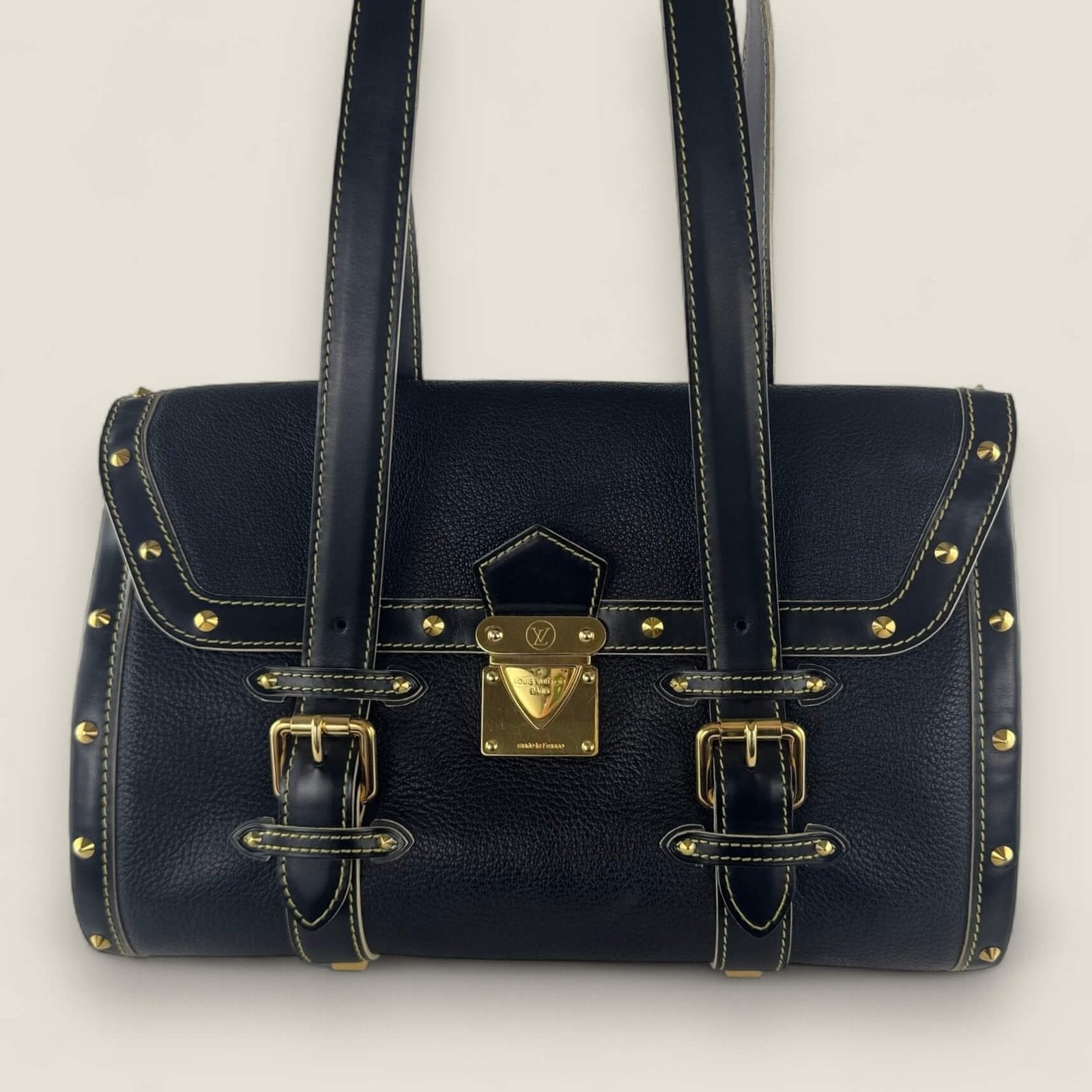 Louis Vuitton L’Epanoui GM noir pre-owned tas voorkant