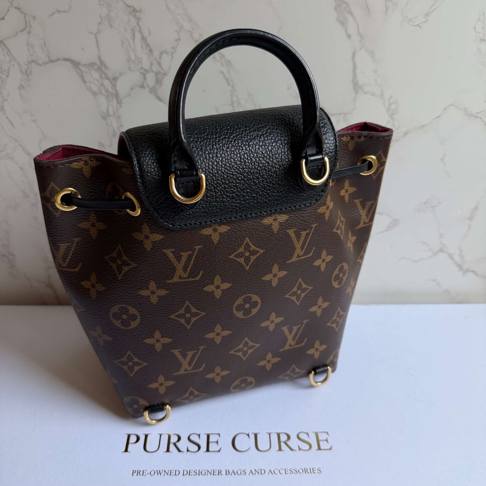 Louis Vuitton Montsouris BB backpack monogram canvas preloved