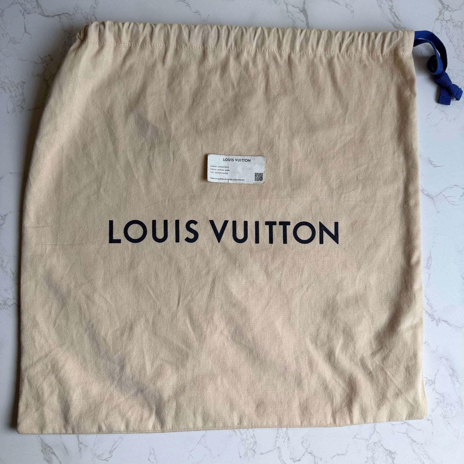 Louis Vuitton Montsouris BB backpack Entrupy certificate and dustbag
