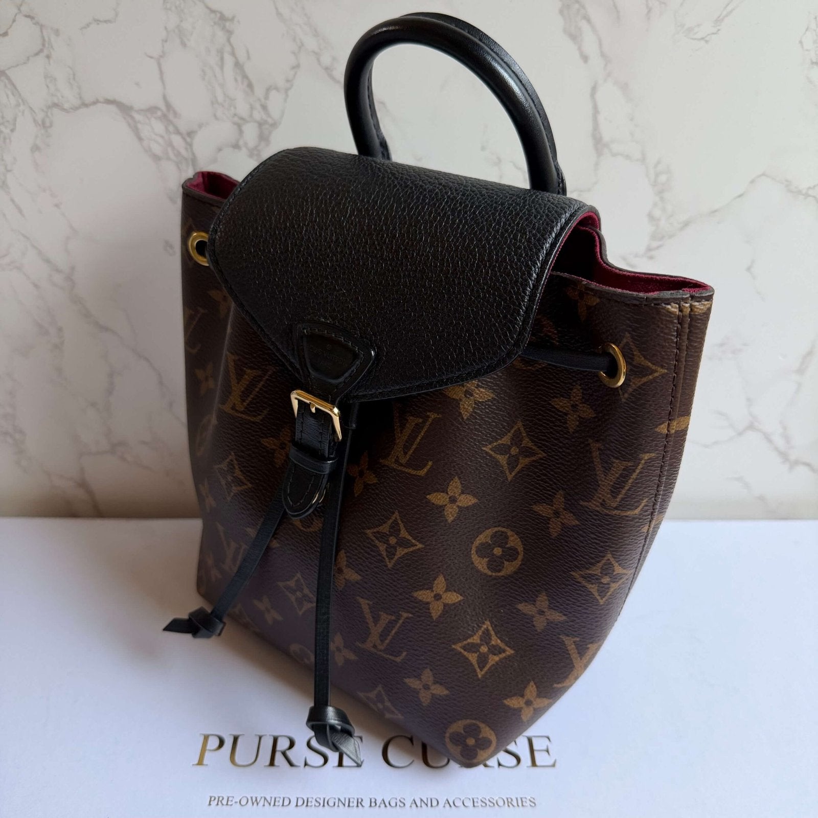 Louis Vuitton Montsouris BB backpack monogram canvas