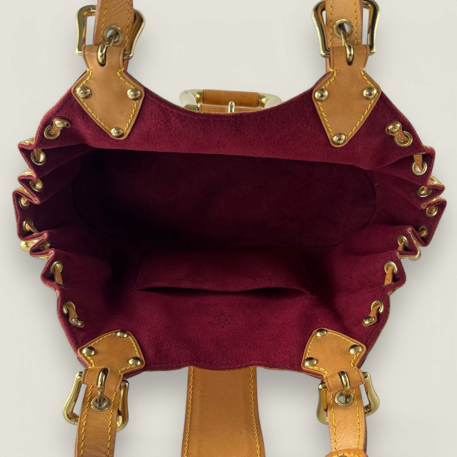 Louis Vuitton Theda bag interior