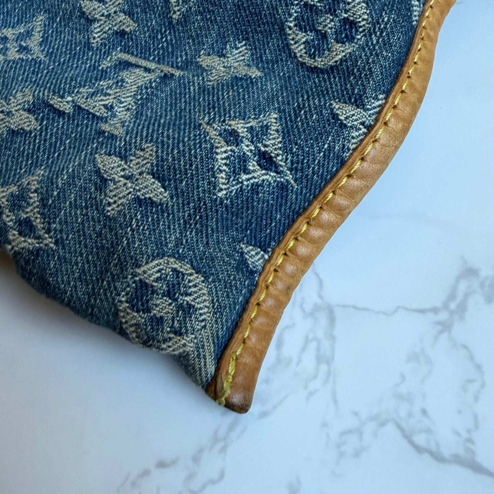 Louis Vuitton sac plat handvat detail