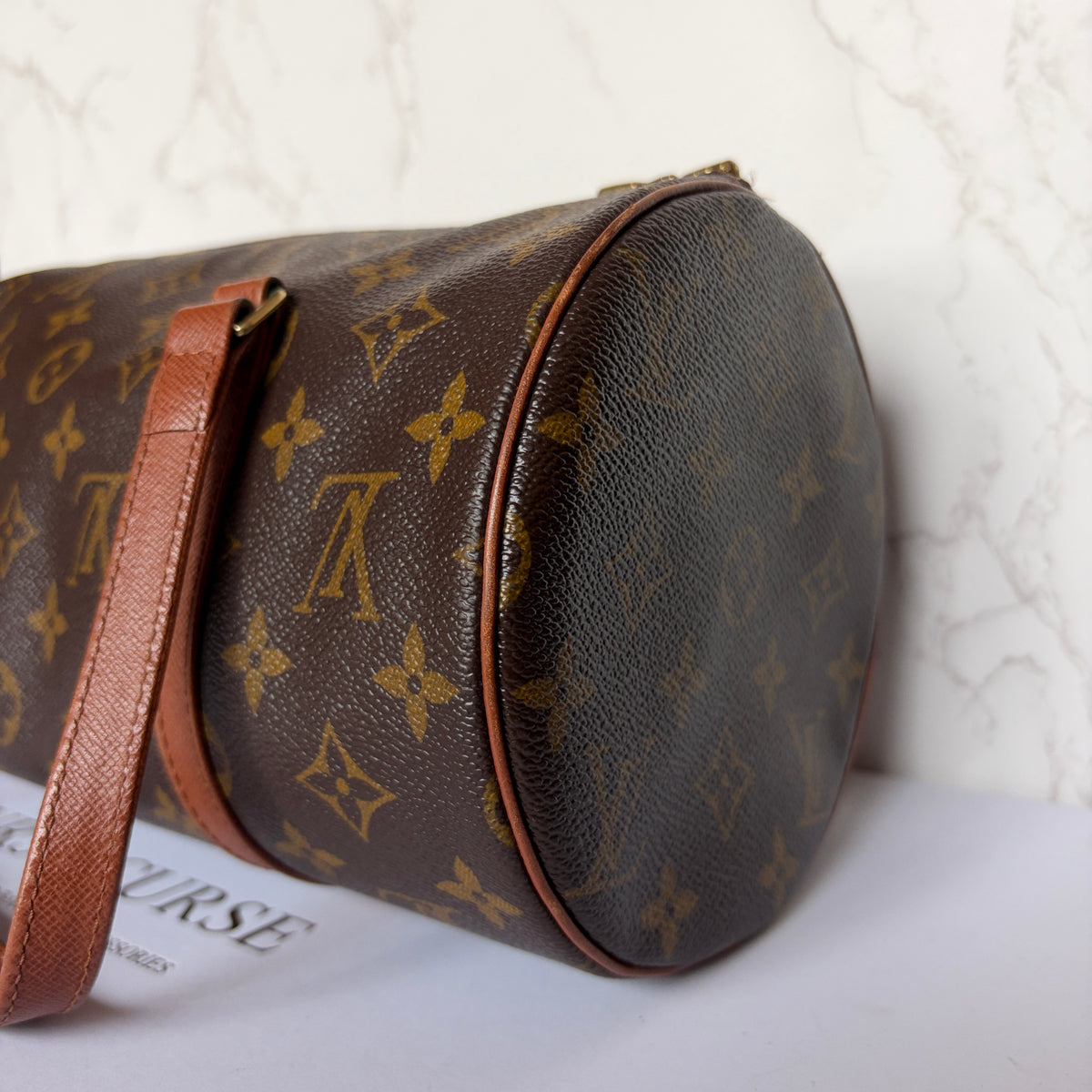 Louis Vuitton Papillon Vintage randen