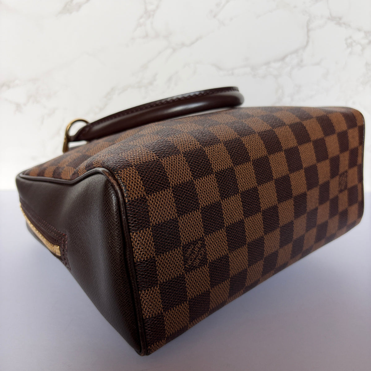 Louis Vuitton damier ebene Brera hoekjes canvas