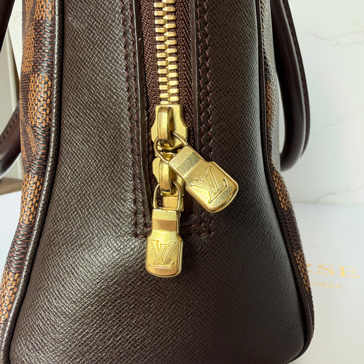 Louis Vuitton damier ebene Brera rits