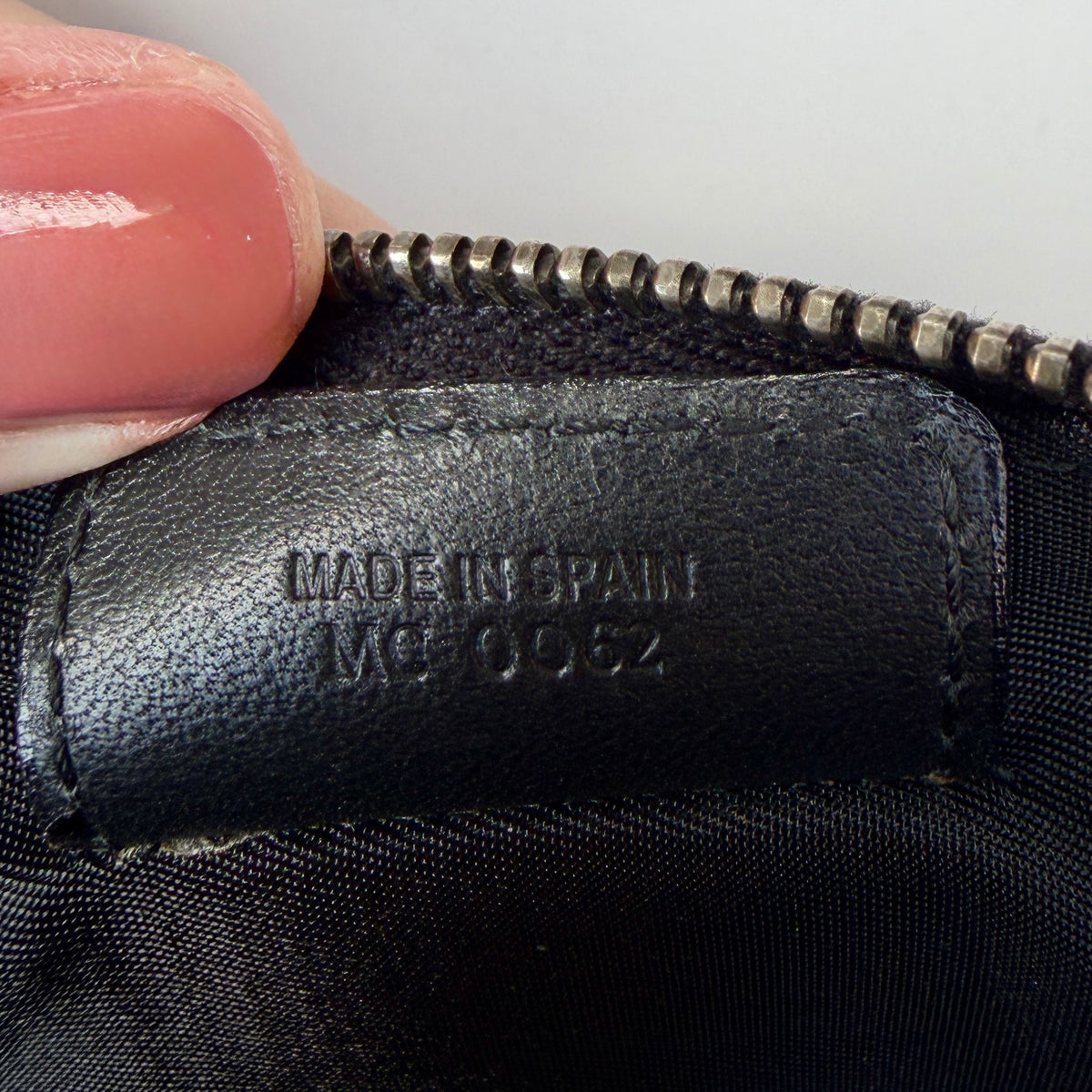 Originele Dior Saddle bag mini zwart date code