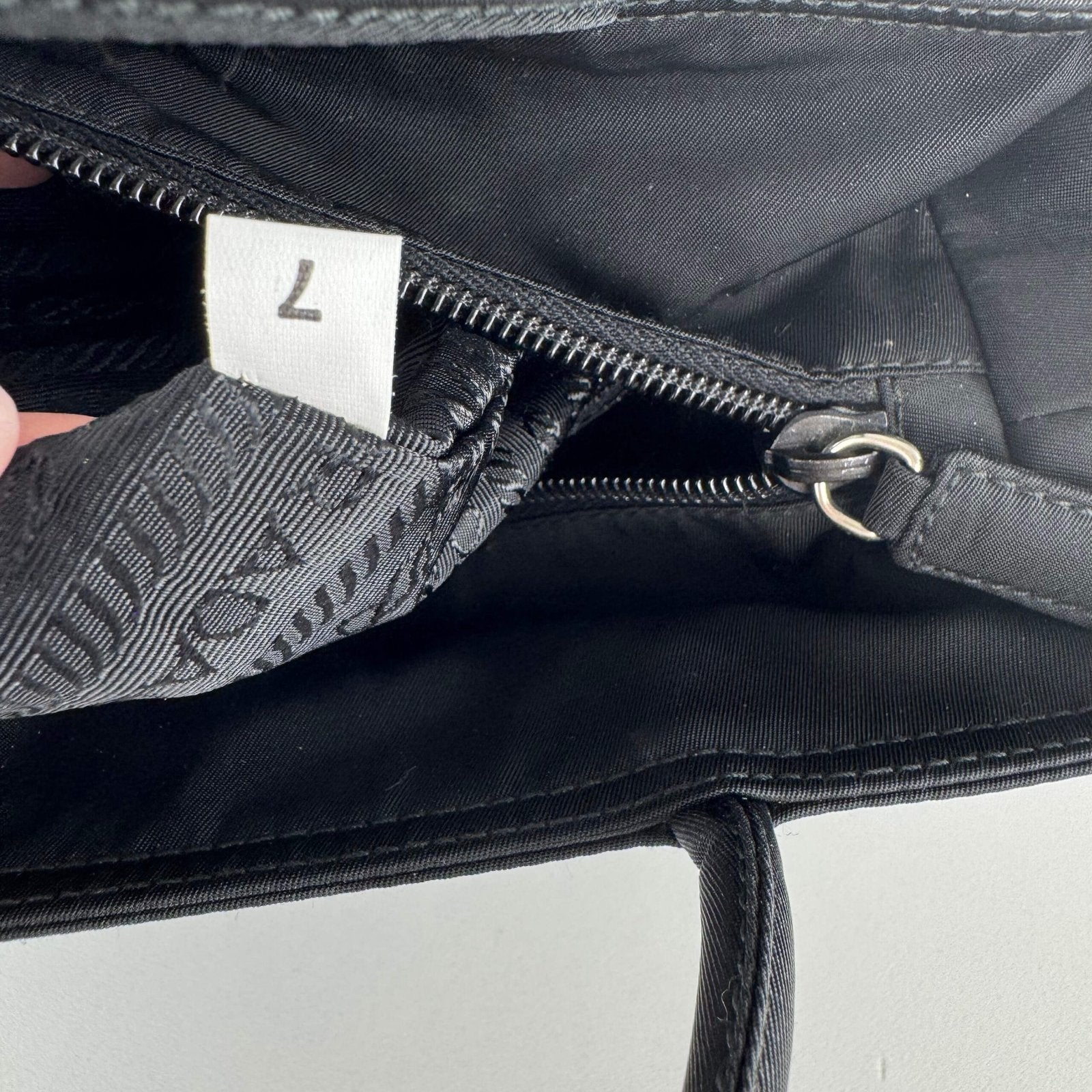 Prada vintage tas zwart