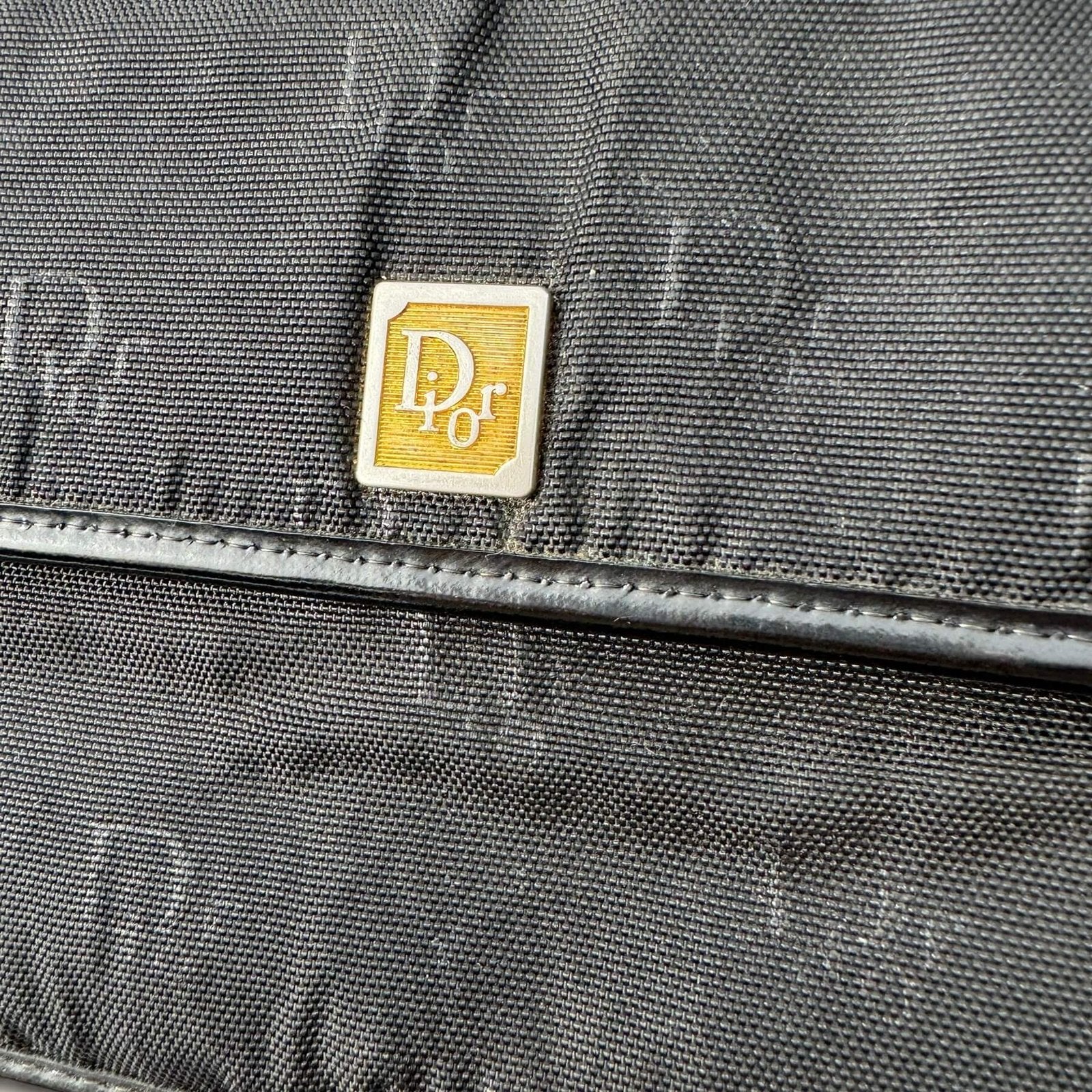 Pre-loved Christian Dior clutch goldplated hardware