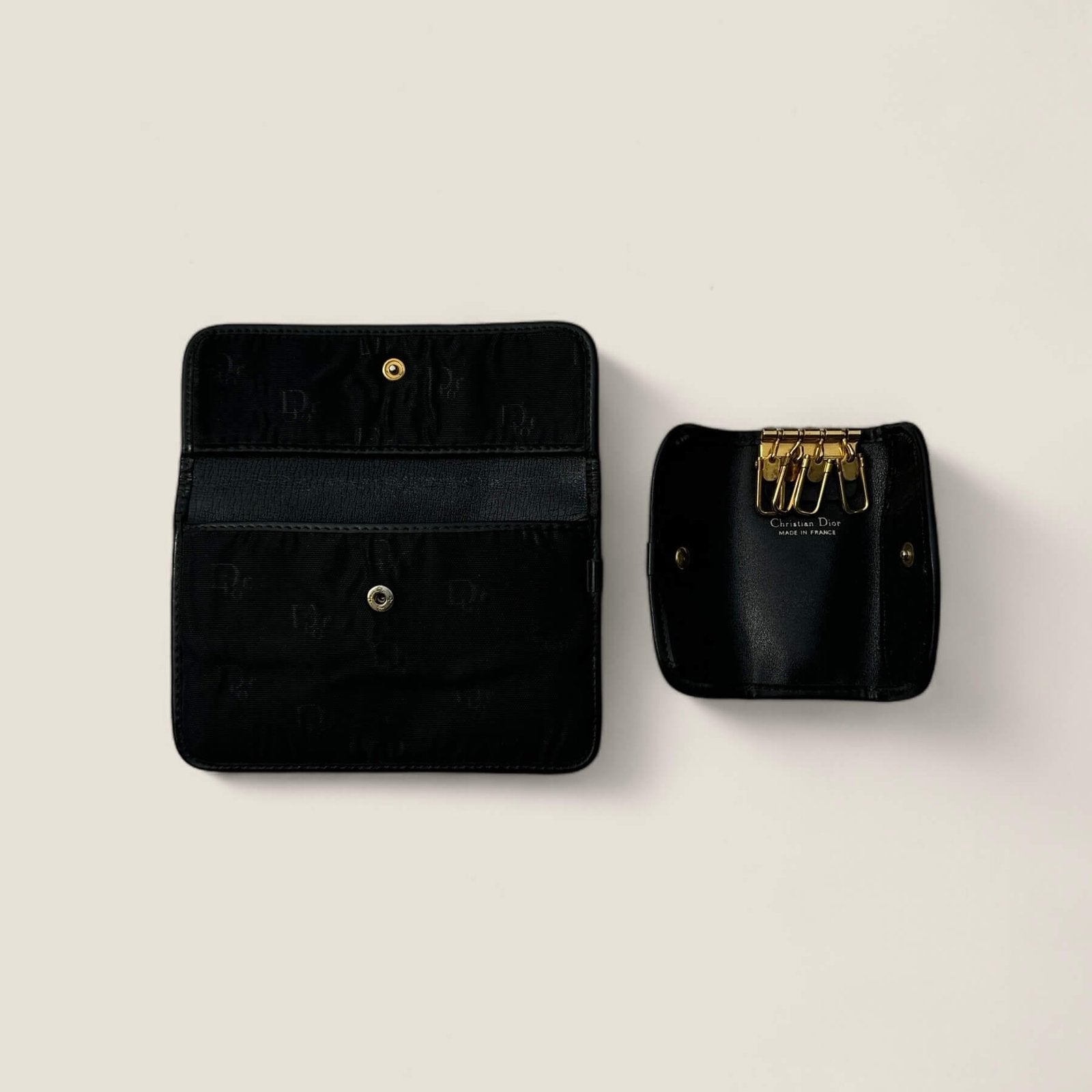 Pre-loved Christian Dior pouch- wallet and keyholder