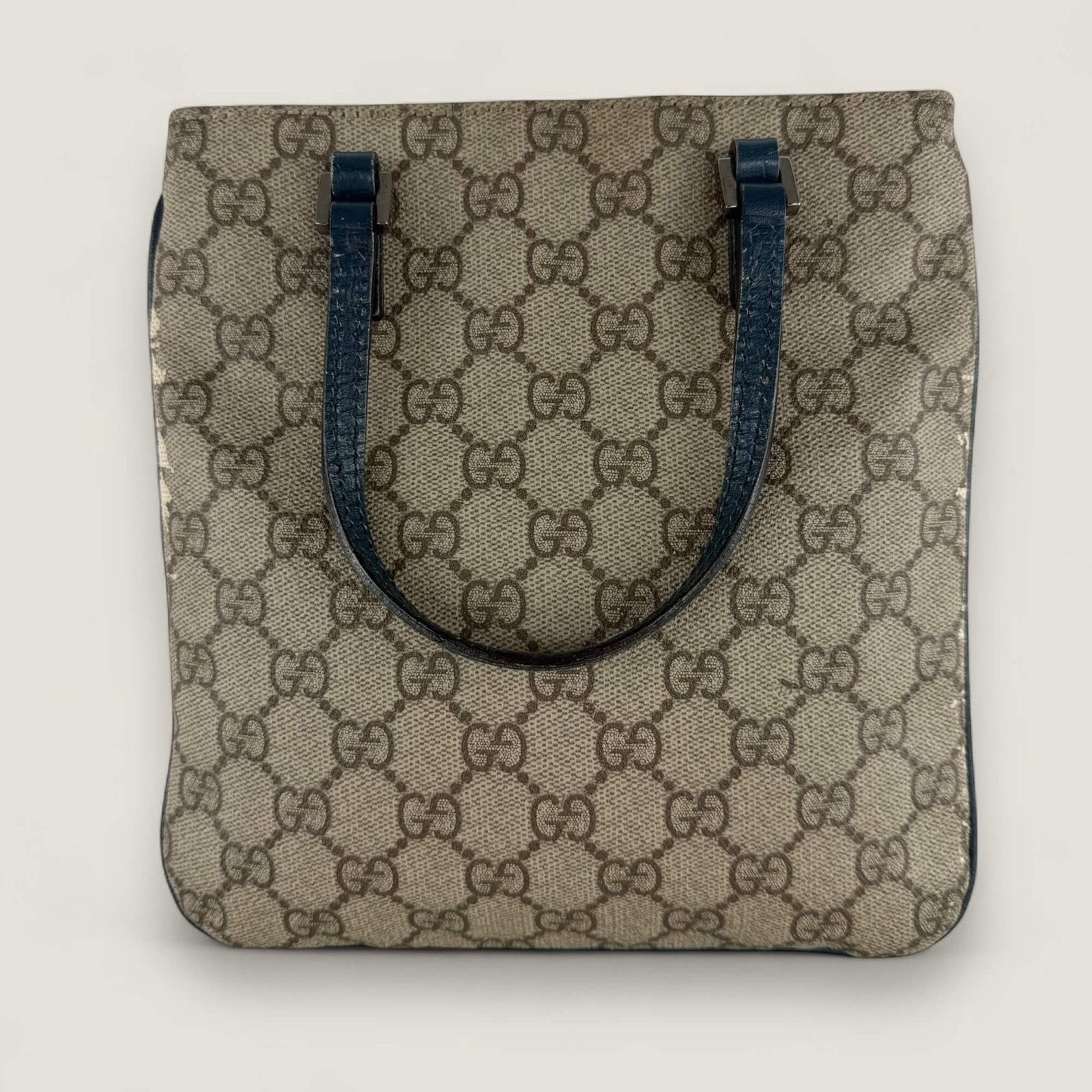 Pre-owned Gucci GG Supreme mini tote bag