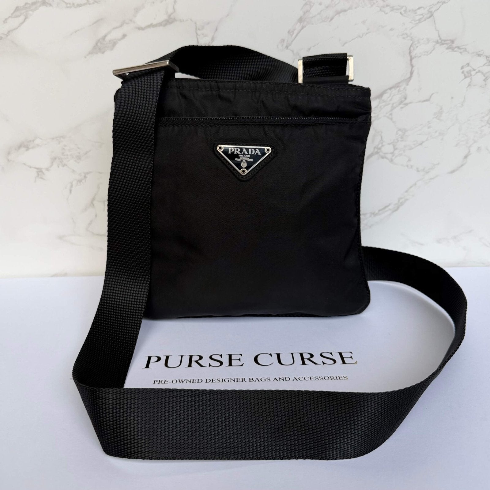 Pre-owned designer tas mannen Prada