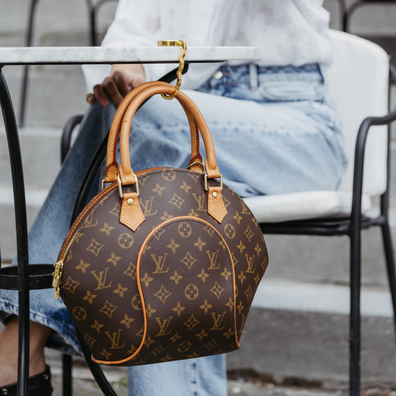 Pre-owned Louis Vuitton Ellipse Purse Curse tassenhaak