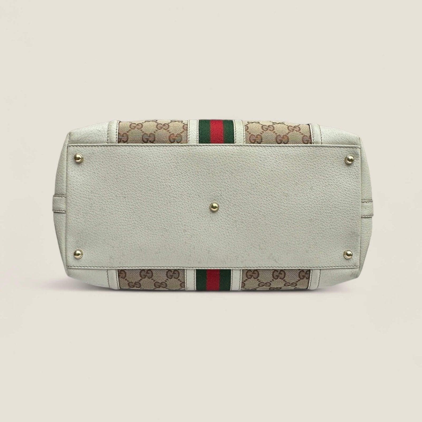 Preloved Gucci Ophidia Boston monogram tas met slot