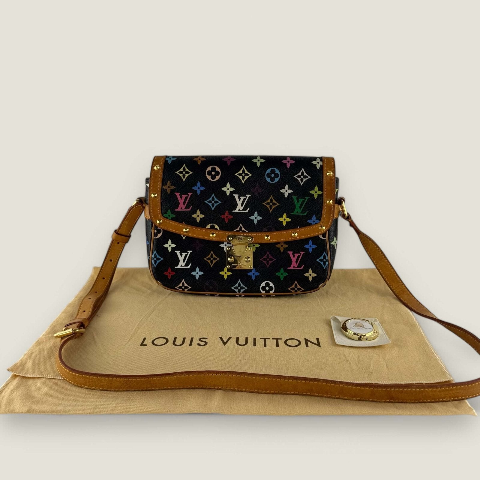 Purse Curse pre-owned Louis Vuitton x Takashi Murakami shoulder bag