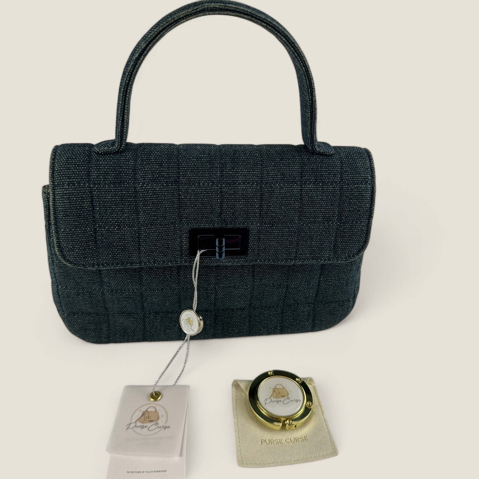 Purse Curse bag hook preloved Chanel