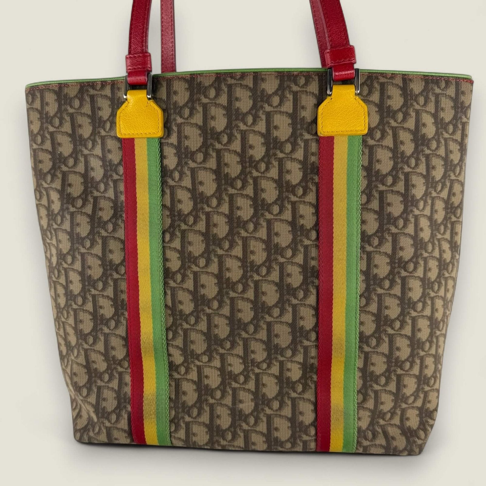 Pre-owned Dior Rasta bag in Y2K style