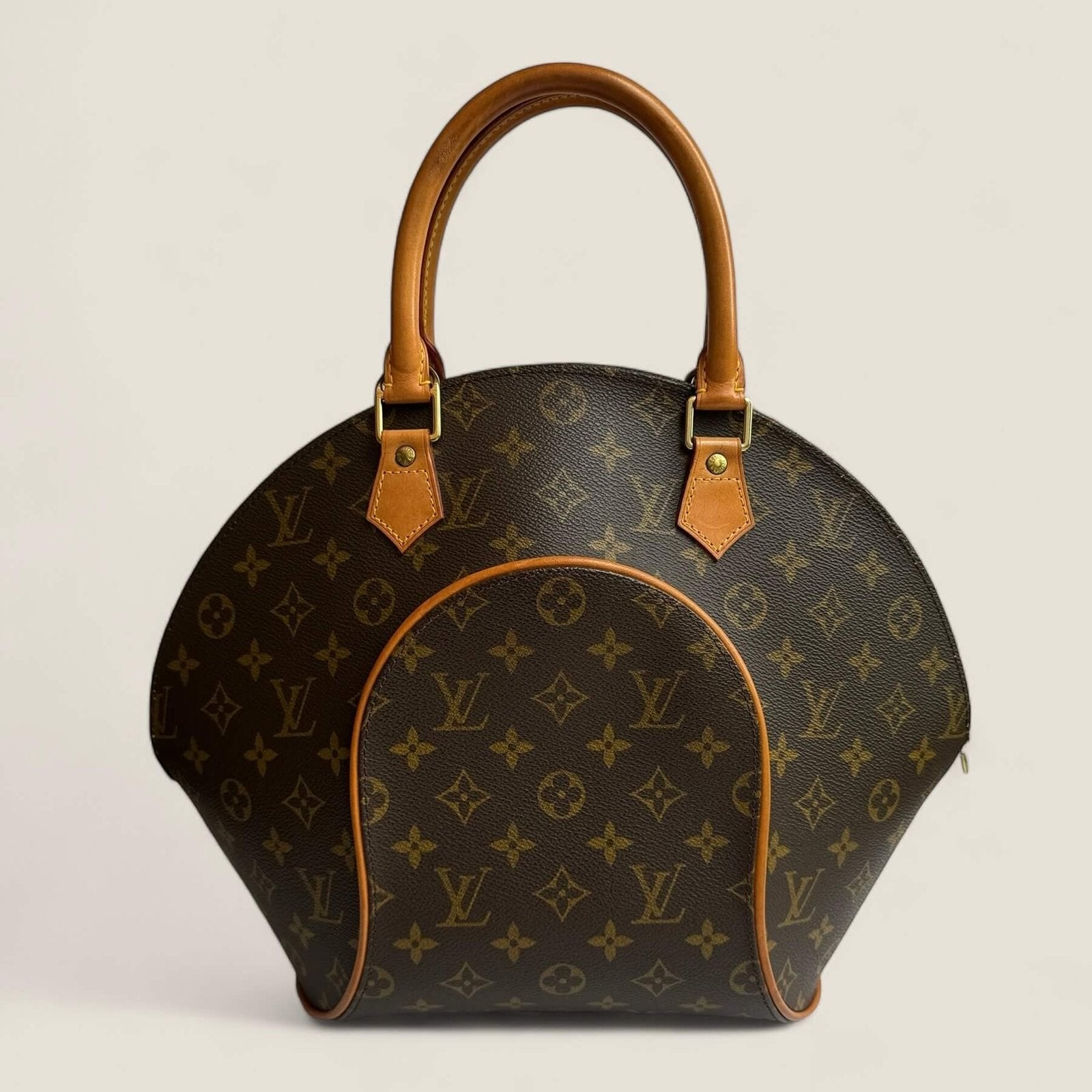 Pre-owned Louis Vuitton Ellipse PM handbag with monogram print shoulder bag
