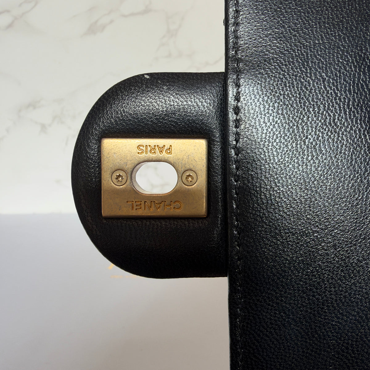 Tweedehands Chanel tas authentieke hardware