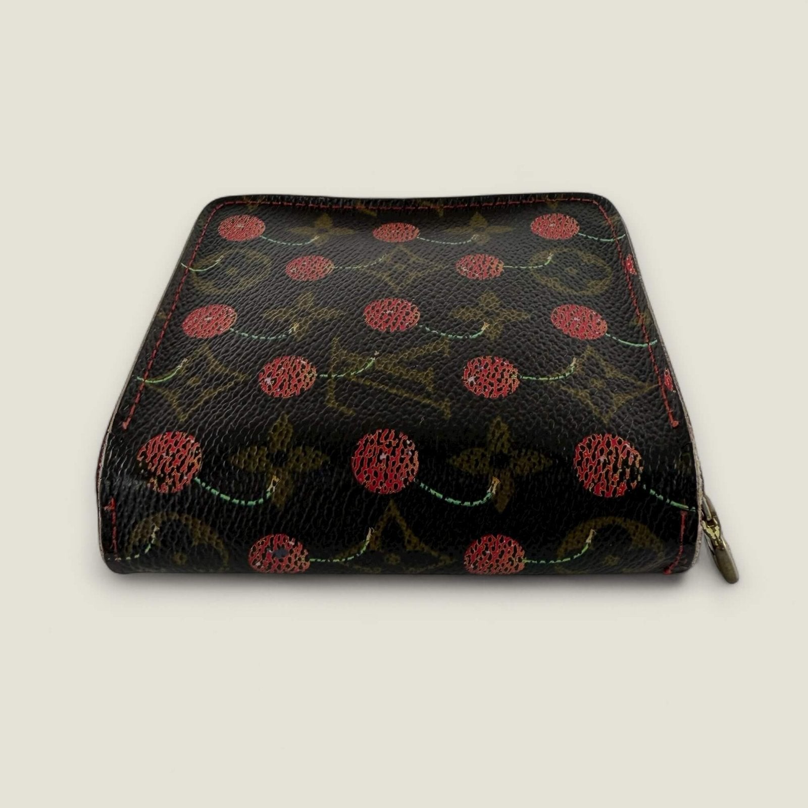 Zeldzame Louis Vuitton Cherry monogram wallet 2005