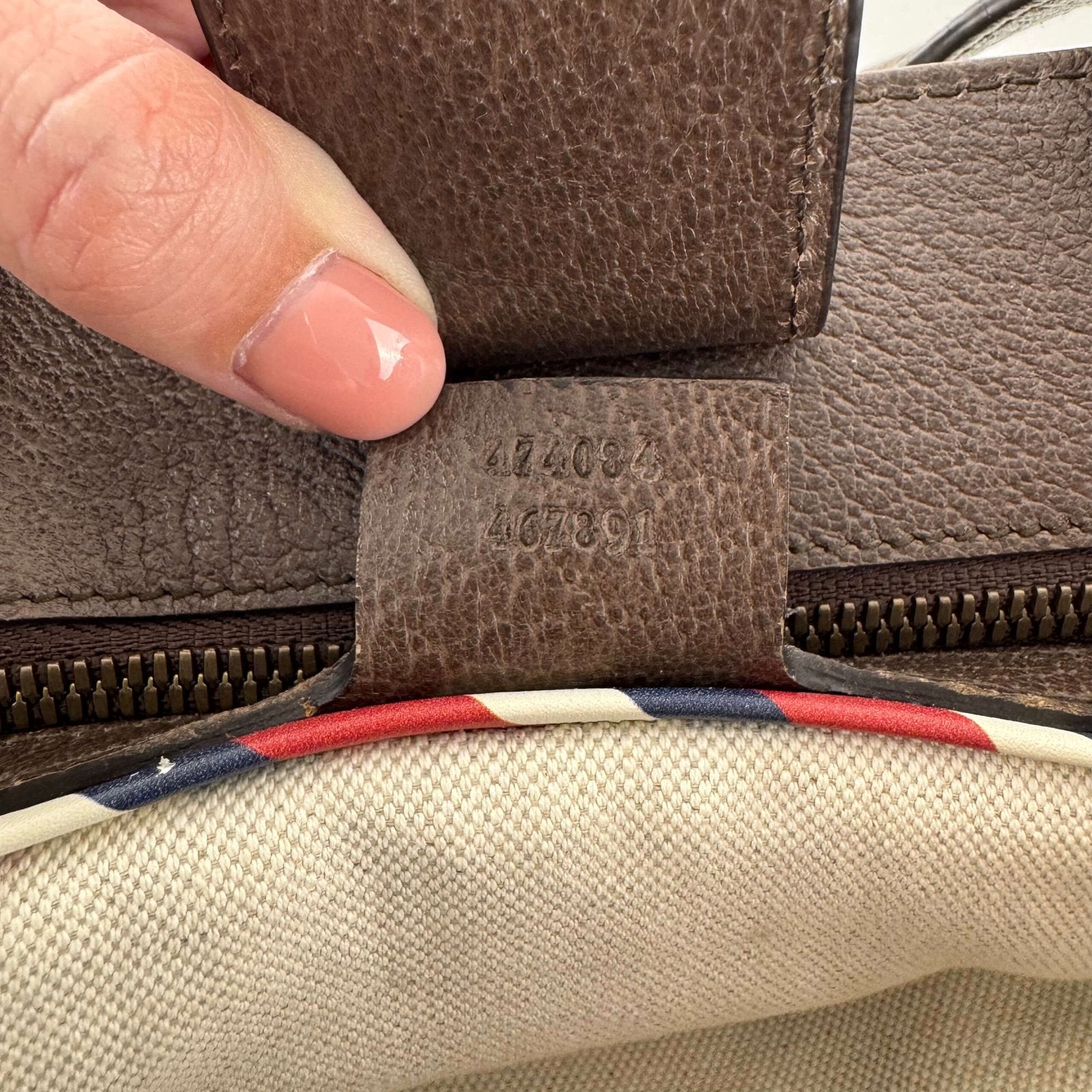 original Gucci tote serial number